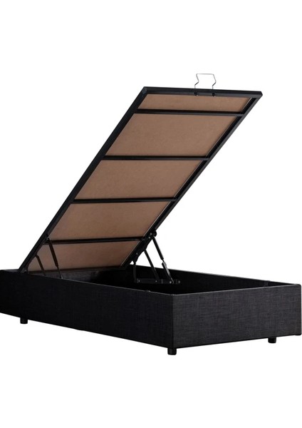 Zagreb Tek Kişilik Mdf Baza - Antrasit (Başlık-Yatak Hariç) fiyatları