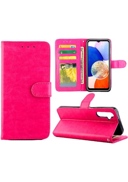 Samsung Galaxy A14 5g Manyetik Kapatma Darbeye Kickstand Için Flip Case (Yurt Dışından)