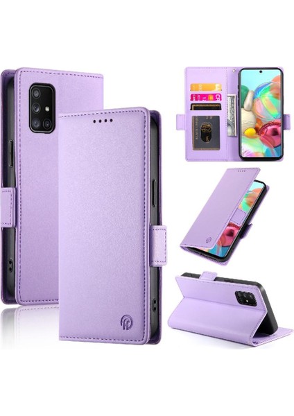 Samsung Galaxy A71 4g Günlük Kullanım Için Flip Case Cüzdan Iş Çevirme Kartı (Yurt Dışından)