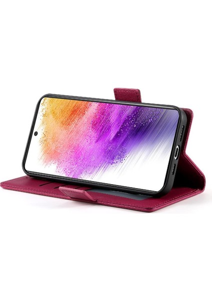 Samsung Galaxy A73 5g Kart Yuvaları Için Flip Case Günlük Kullanım Cüzdan Iş (Yurt Dışından)