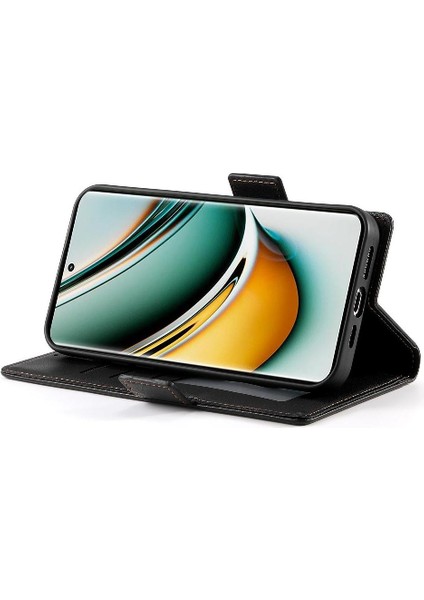 Realme 11 Pro Flip Kartvizit Yuvaları Cüzdan Günlük Kullanım Için Flip Case (Yurt Dışından)
