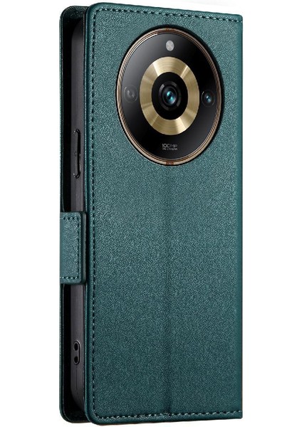 Realme 11 Pro Flip Kartvizit Yuvaları Cüzdan Günlük Kullanım Için Flip Case (Yurt Dışından)