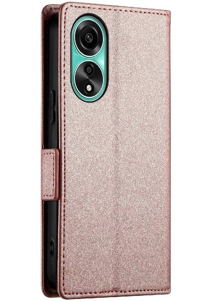 Oppo A78 4g Günlük Kullanım Için Flip Case Kartvizit Yuvaları Cüzdan Flip (Yurt Dışından) indirimleri