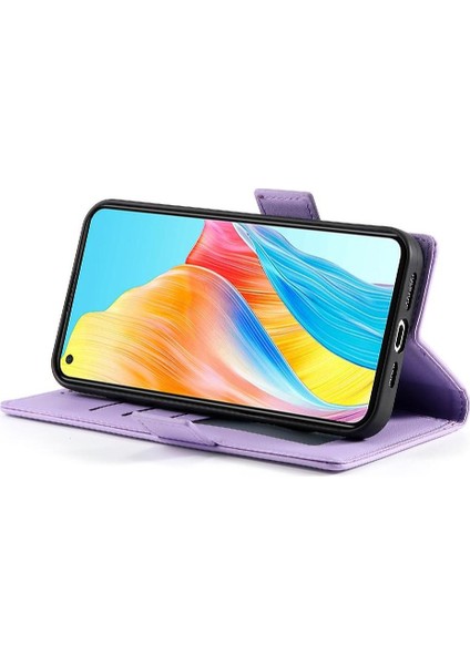 Oppo A78 4g Günlük Kullanım Için Flip Case Kartvizit Yuvaları Cüzdan Flip (Yurt Dışından) fırsatları