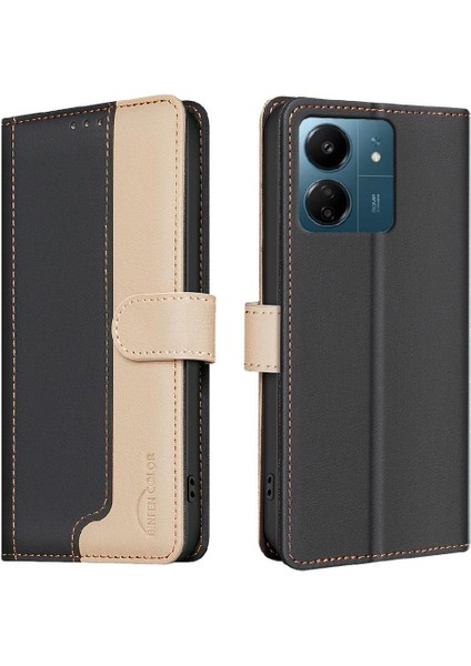 Xiaomi Poco C65 Kart Yuvaları Için Flip Case Tutucu Flip Folio Rfıd Engelleme (Yurt Dışından)