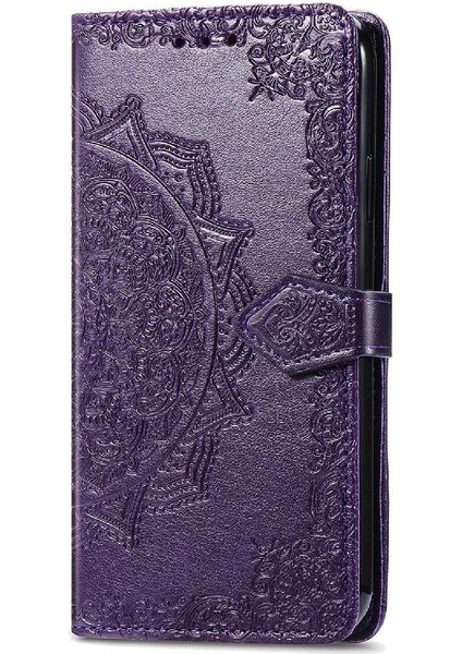 Samsung Galaxy M55 Flip Kapak Için Flip Case Darbeye Deri Kılıf (Yurt Dışından)