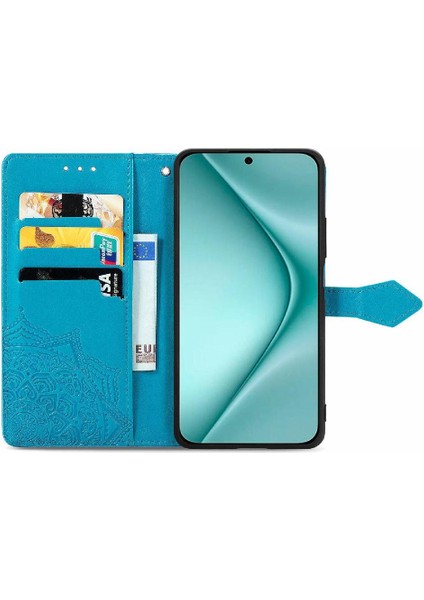 Mays Home1 Huawei Pura 70 Flip Kapak Için Flip Case Basit Iş Zarif Desen (Yurt Dışından)