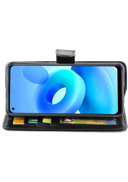 Mays Home1 Oppo A95 5g Kart Tutucu Için Flip Case Kickstand Darbeye Manyetik Pu (Yurt Dışından)