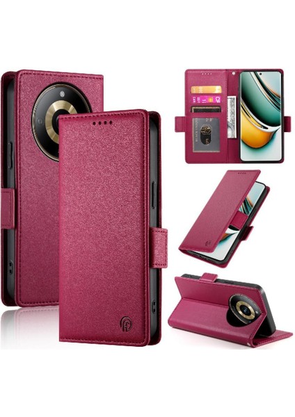 Realme 11 Pro Flip Kartvizit Yuvaları Cüzdan Günlük Kullanım Için Flip Case (Yurt Dışından)