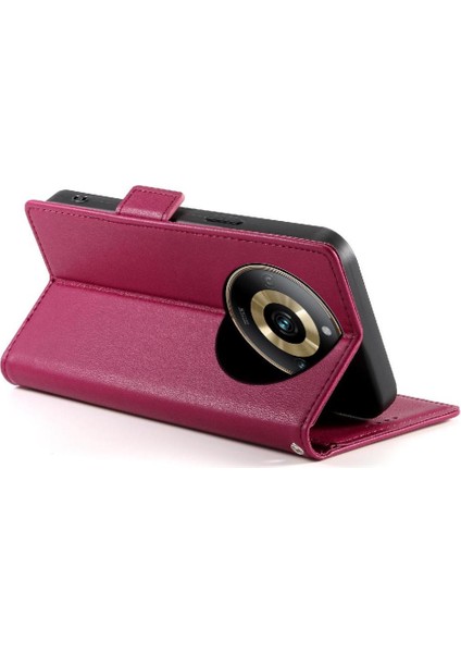 Realme 11 Pro Flip Kartvizit Yuvaları Cüzdan Günlük Kullanım Için Flip Case (Yurt Dışından)