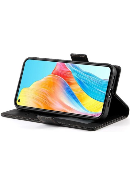 Oppo A78 4g Günlük Kullanım Için Flip Case Kartvizit Yuvaları Cüzdan Flip (Yurt Dışından) fırsatları