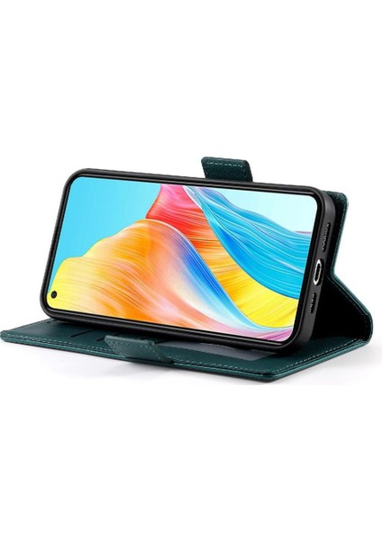 Oppo A78 4g Günlük Kullanım Için Flip Case Kartvizit Yuvaları Cüzdan Flip (Yurt Dışından) fırsatları