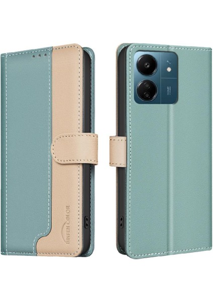Xiaomi Poco C65 Kart Yuvaları Için Flip Case Tutucu Flip Folio Rfıd Engelleme (Yurt Dışından)