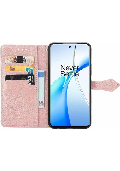 Oneplus Nord Ce4 Için Flip Case Darbeye Basit Iş Kapak Kılıfı (Yurt Dışından)