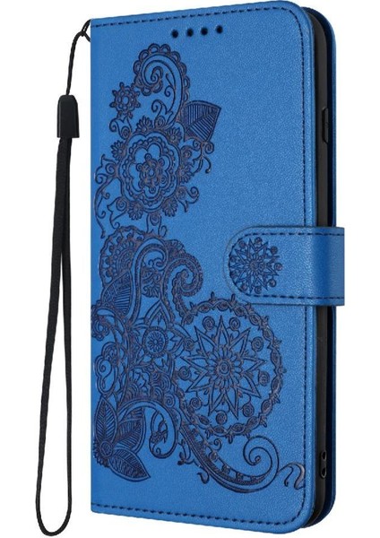 Motorola Kenar 50 Pro Kickstand Koruyucu Pu Deri Flip Case (Yurt Dışından)