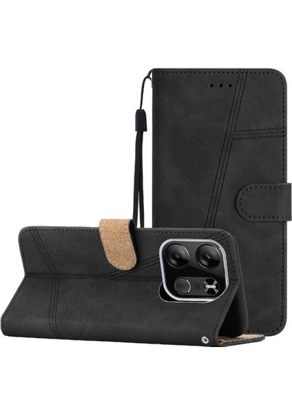 Tecno Spark Için Flip Case 2023 Cüzdan Pu Deri Kart Yuvaları Tutucu Tam Gitmek (Yurt Dışından)