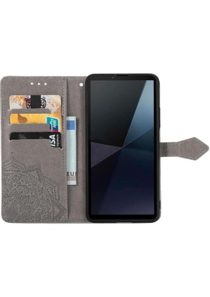 Sony Xperia 10 Vı Flip Kapak Için Flip Case Deri Kılıf Basit Iş (Yurt Dışından) fırsatları