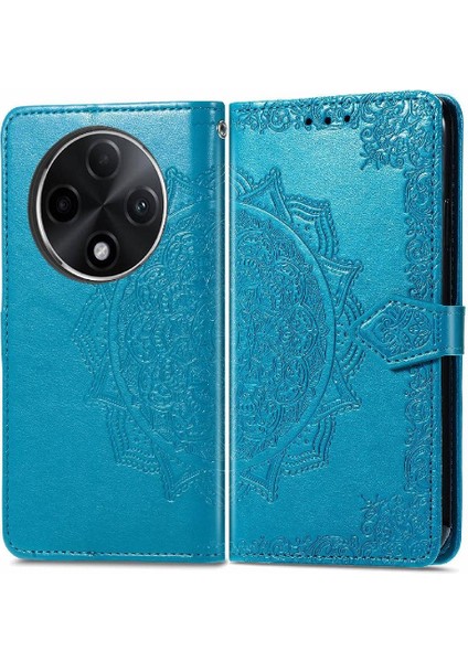 Oppo A3 Pro Için Flip Case Basit Iş Darbeye Kapak Kapak Deri (Yurt Dışından)