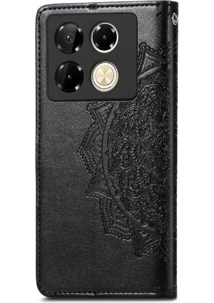Infinix Not 40 Pro 4g Zarif Desen Basit Iş Için Flip Case (Yurt Dışından)