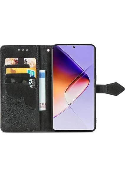 Infinix Not 40 Pro 4g Zarif Desen Basit Iş Için Flip Case (Yurt Dışından)