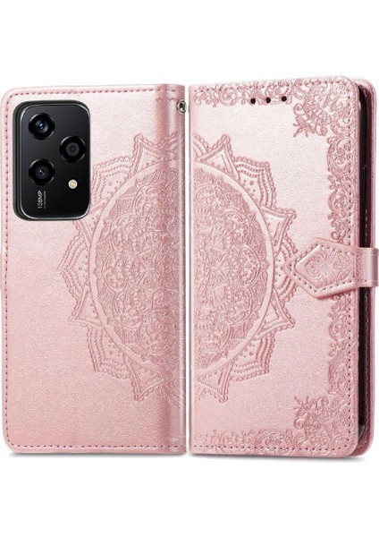 Onur Için Flip Case 200 Lite Deri Kılıf Kapak Kapak Zarif Desen (Yurt Dışından)