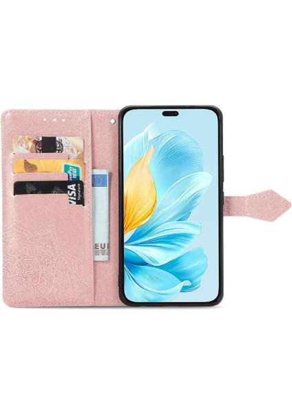 Onur Için Flip Case 200 Lite Deri Kılıf Kapak Kapak Zarif Desen (Yurt Dışından) fırsatları