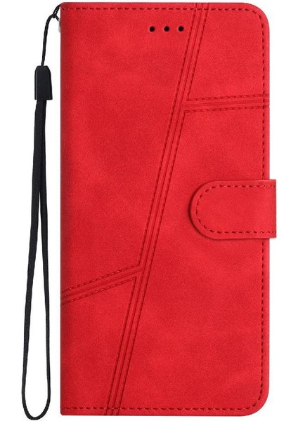 Sony Xperia 1 V Için Flip Case Cüzdan Pu Deri Bilek Kayışı Flip Folio (Yurt Dışından)