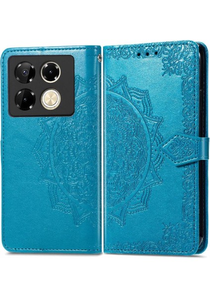 Infinix Not 40 Pro 4g Zarif Desen Basit Iş Için Flip Case (Yurt Dışından)