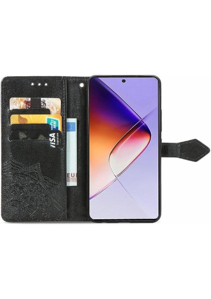 Infinix Not 40 Flip Kapak Kılıf Için Flip Case Zarif Desen (Yurt Dışından)