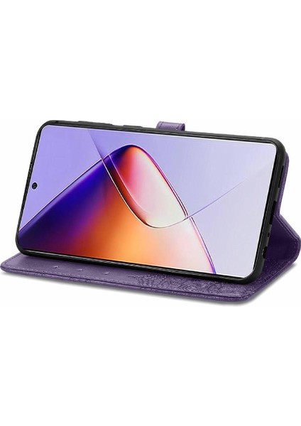 Infinix Not 40 Flip Kapak Kılıf Için Flip Case Zarif Desen (Yurt Dışından)