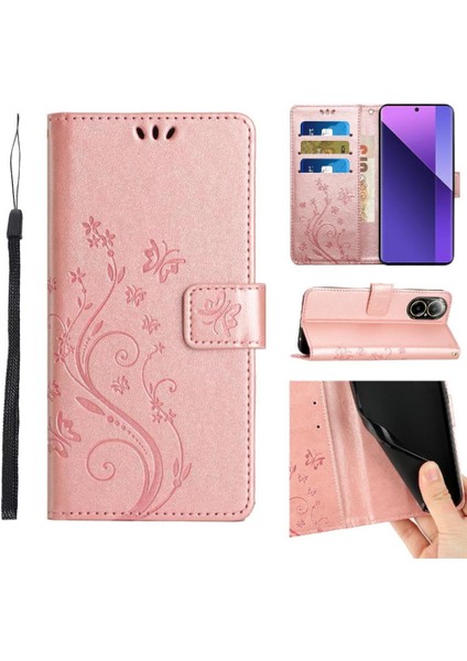 Realme C67 4g Pu Deri Kickstand Manyetik Kapatma Bilek Için Filp Durumda (Yurt Dışından) modelleri