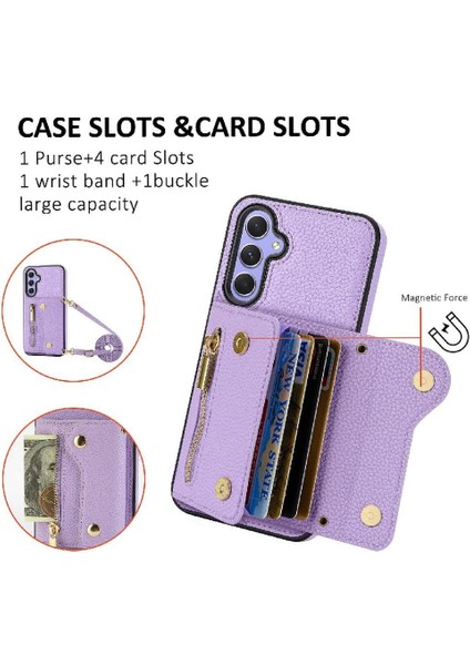 Samsung Galaxy Case Mini Sırt Çantası Uzun Kayış Kart Yuvaları Büyük (Yurt Dışından) fırsatları