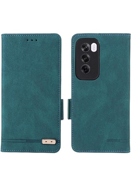 Toka Kapak Manyetik ile Oppo Oppo 12 Pro 5g Kickstand Için Flip Case (Yurt Dışından)