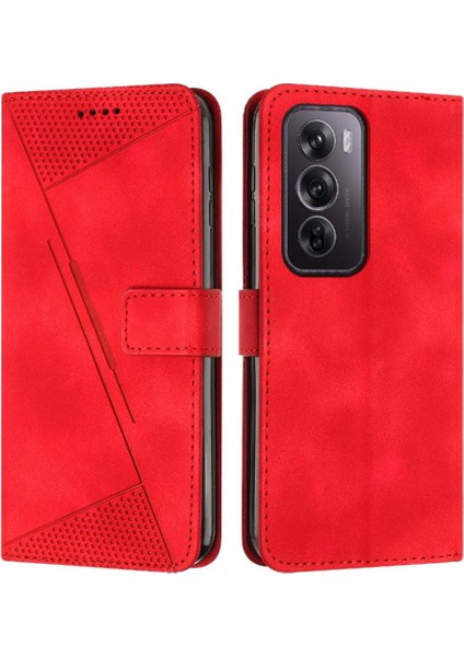 Oppo Oppo 12 Pro 5g Için Flip Case Cüzdan Kart Ekleme Pu Deri (Yurt Dışından)