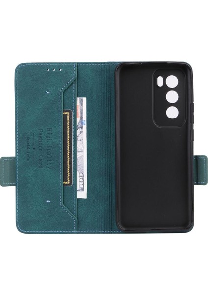 Oppo Oppo 12 5g Manyetik Cüzdan Kickstand Kart Tutucu ile Flip Case (Yurt Dışından) fırsatları