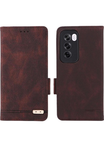 Toka Kapak Manyetik ile Oppo Oppo 12 Pro 5g Kickstand Için Flip Case (Yurt Dışından)