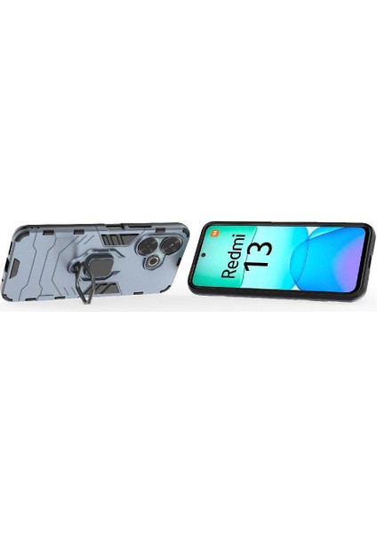 Oppo A60 4g 360&DEG; Döner Halka Için Kılıf Kickstand Darbeye Kapak Askeri (Yurt Dışından)