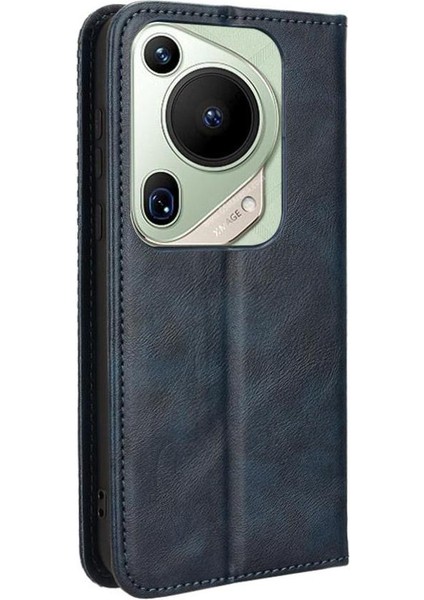Huawei Pura 70 Ultra Cüzdan Pu Deri Manyetik Kapatma Için Kılıf (Yurt Dışından)