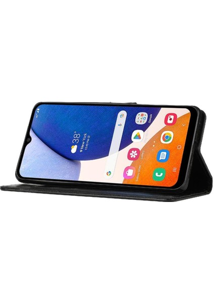 Samsung Galaxy S24 Fe Kart Tutucu Için Flip Case Pu Deri Kickstand Bilek (Yurt Dışından)