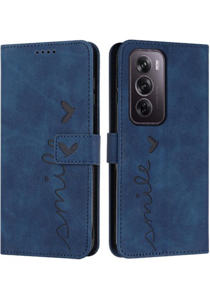 Oppo Oppo 12 Pro 5g Için Flip Case Pu Deri Aşk Cüzdan Kickstand Yan (Yurt Dışından)