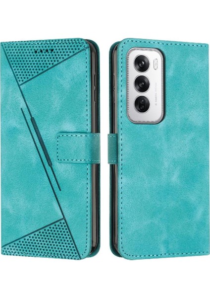 Oppo Oppo 12 5g Kart Ekleme Kickstand Pu Deri Cüzdan Için Flip Case (Yurt Dışından)