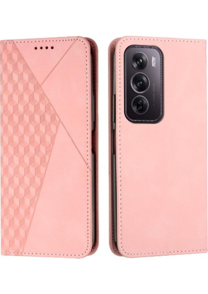 Oppo Oppo 12 Pro 5g Kart Ekleme Pu Deri Kickstand Için Flip Case (Yurt Dışından)