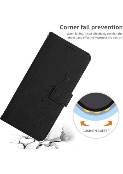 Realme C63 Kart Ekleme Için Flip Case Kickstand Aşk Cüzdan Yan Toka (Yurt Dışından)