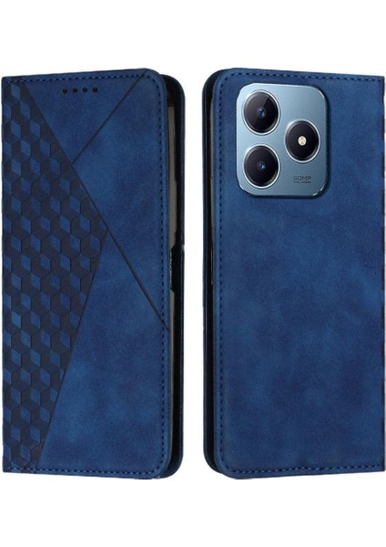 Realme C61 Cüzdan Kickstand Pu Deri Kart Ekleme Için Flip Case (Yurt Dışından) indirimleri