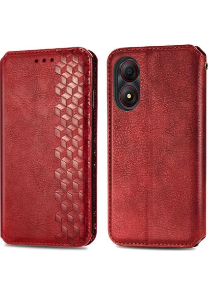 Zte A34 Moda Tasarımı Zarif Iş Çevirme Kapağı Deri Flip Case (Yurt Dışından)