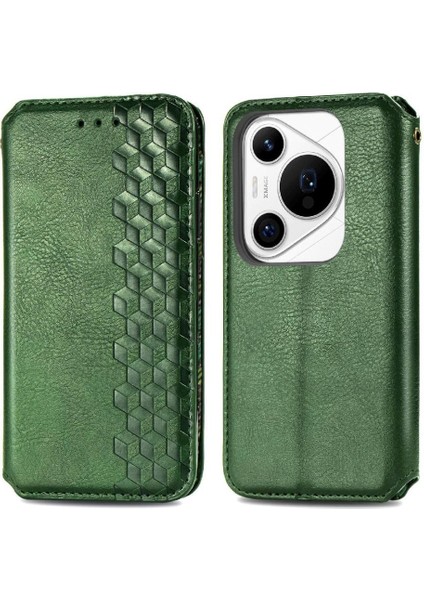 Huawei Pura 70 Pro Için Flip Case Kapak Zarif Iş Cüzdan (Yurt Dışından)