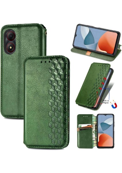 Zte A34 Moda Tasarımı Zarif Iş Çevirme Kapağı Deri Flip Case (Yurt Dışından) fiyatları