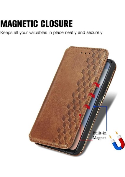 Zte A34 Moda Tasarımı Zarif Iş Çevirme Kapağı Deri Flip Case (Yurt Dışından) fırsatları