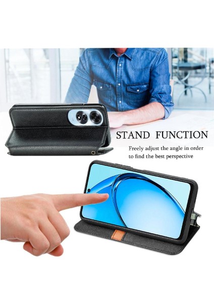 Oppo A60 4g Için Flip Case Zarif Iş Moda Tasarım Kapak Çevirin (Yurt Dışından)