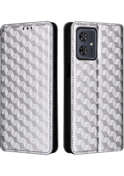 Motorola Moto G54 5g Pu Deri Kart Yuvaları Tutucu Manyetik 3D (Yurt Dışından)